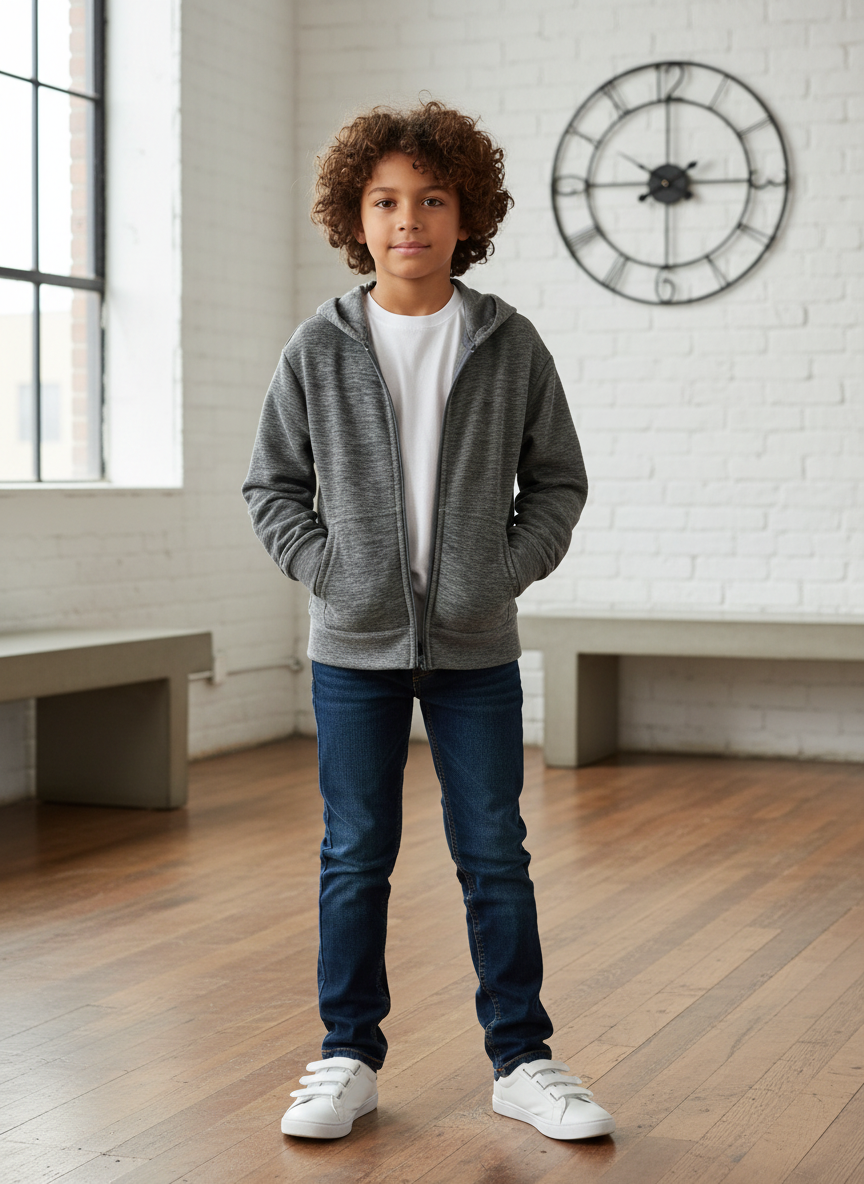 Толстовка Утенок 601кт серый - фото 1