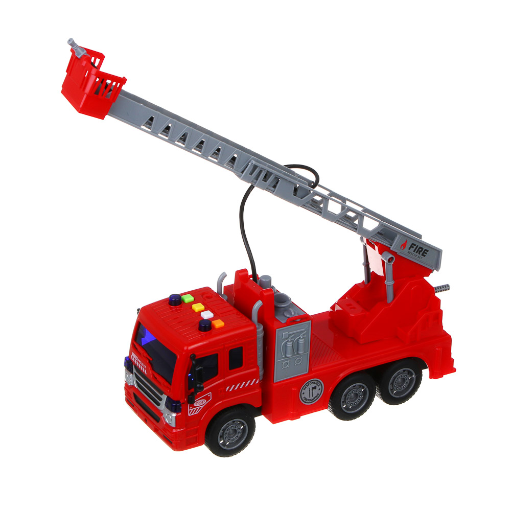 Пожарная машина Игроленд свет, звук, стреляет водой 292-452 - фото 1