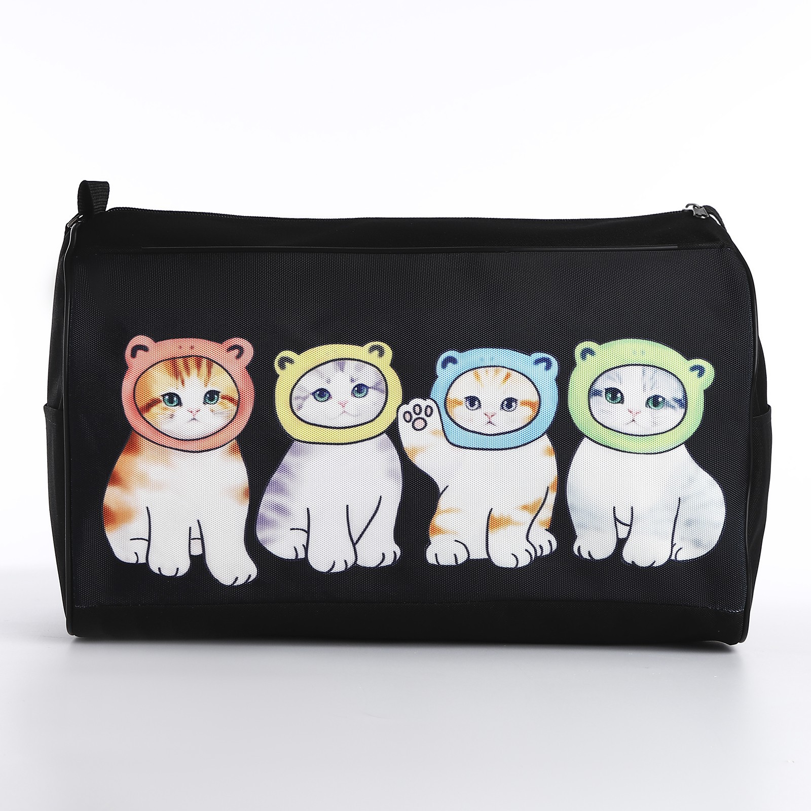 Спортивная сумка NAZAMOK Котята в шапках плечевая - фото 3