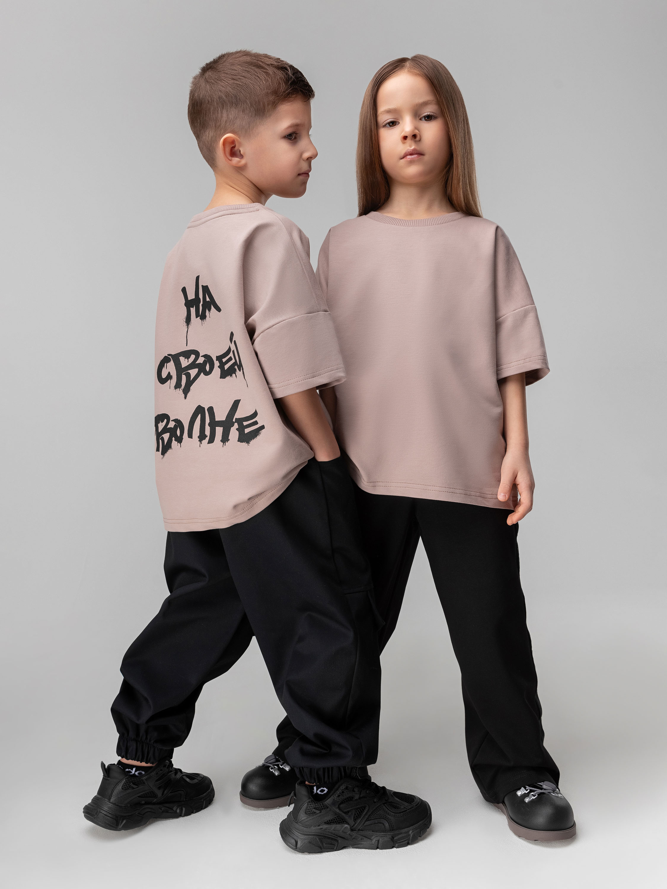 Футболка Bodo 4-348MU_бежевый - фото 2