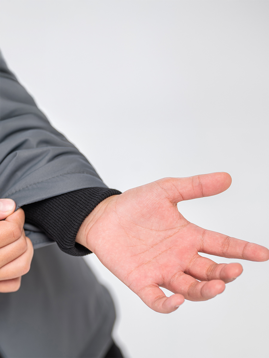 Куртка RODOS М-245/серый(черный) - фото 10