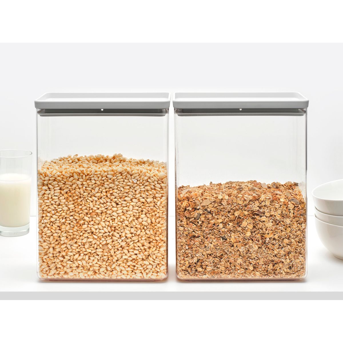 Контейнер модульный Brabantia Tasty+ 5,4л светло-серый 230684 - фото 6