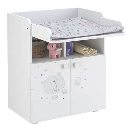 Комод Polini kids French 1270 Teddy Белый