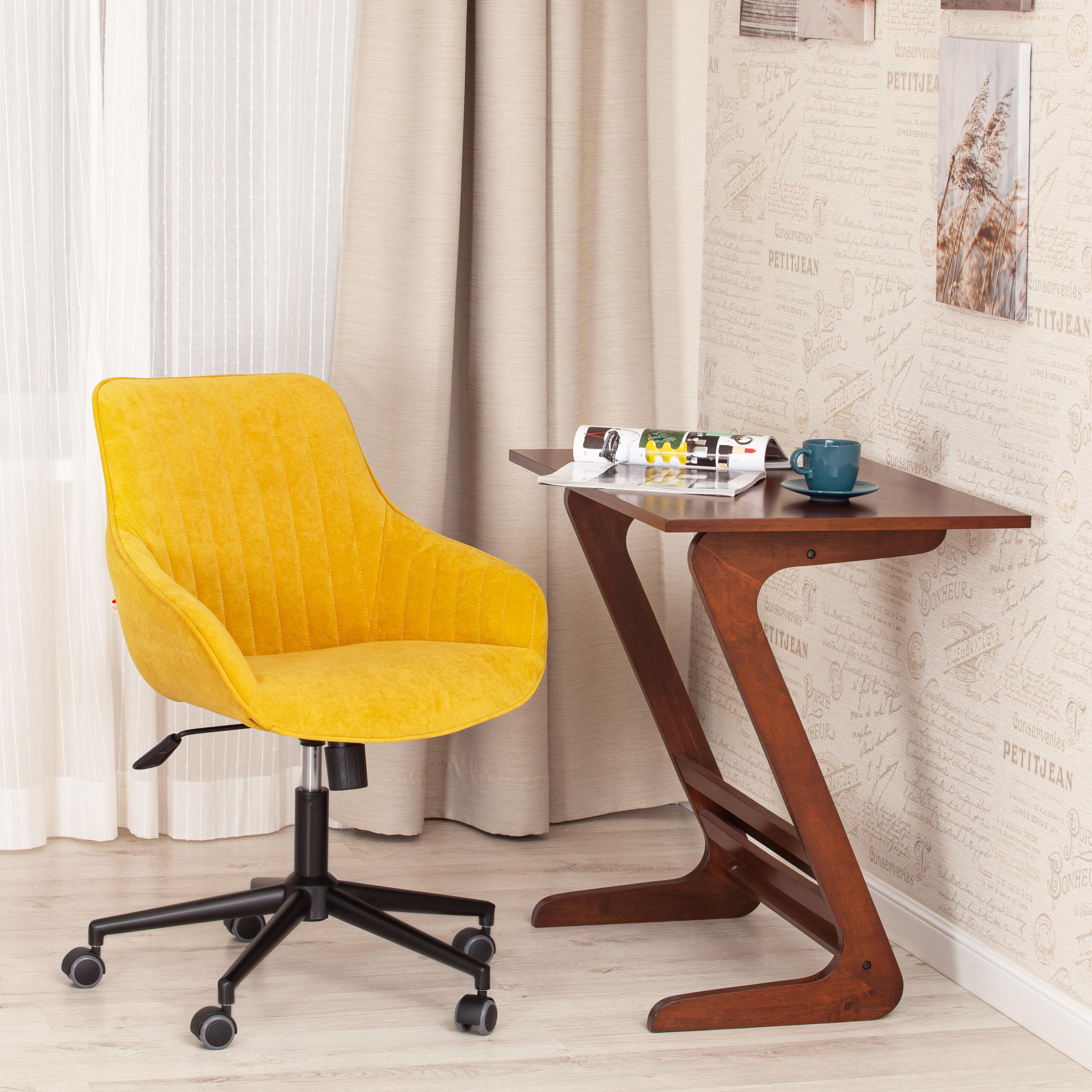 Компьютерное кресло TETCHAIR DUBLIN горчичный - фото 8