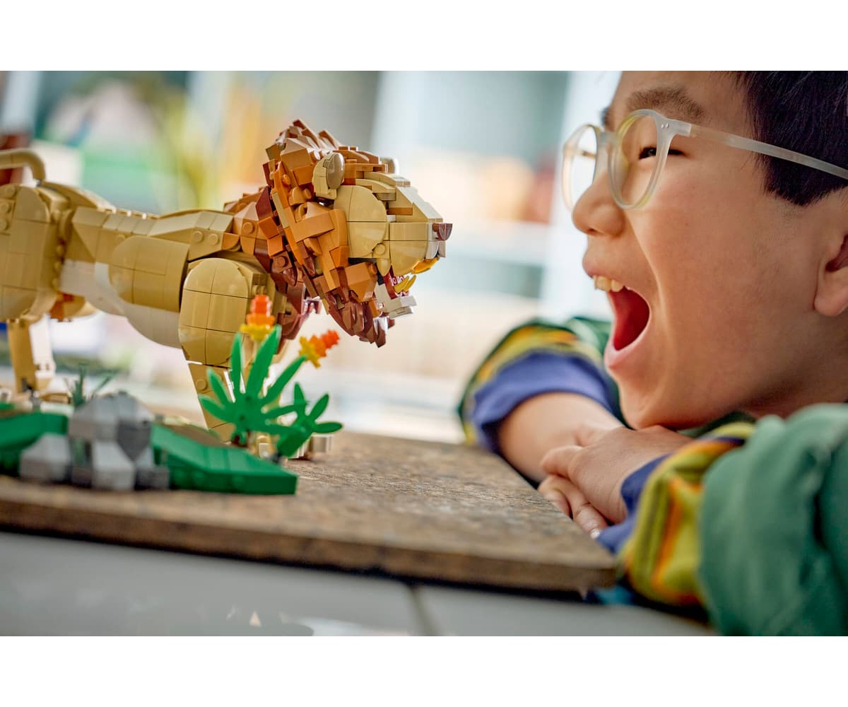 Конструктор LEGO Creator Величественный лев 839 дет. - фото 16