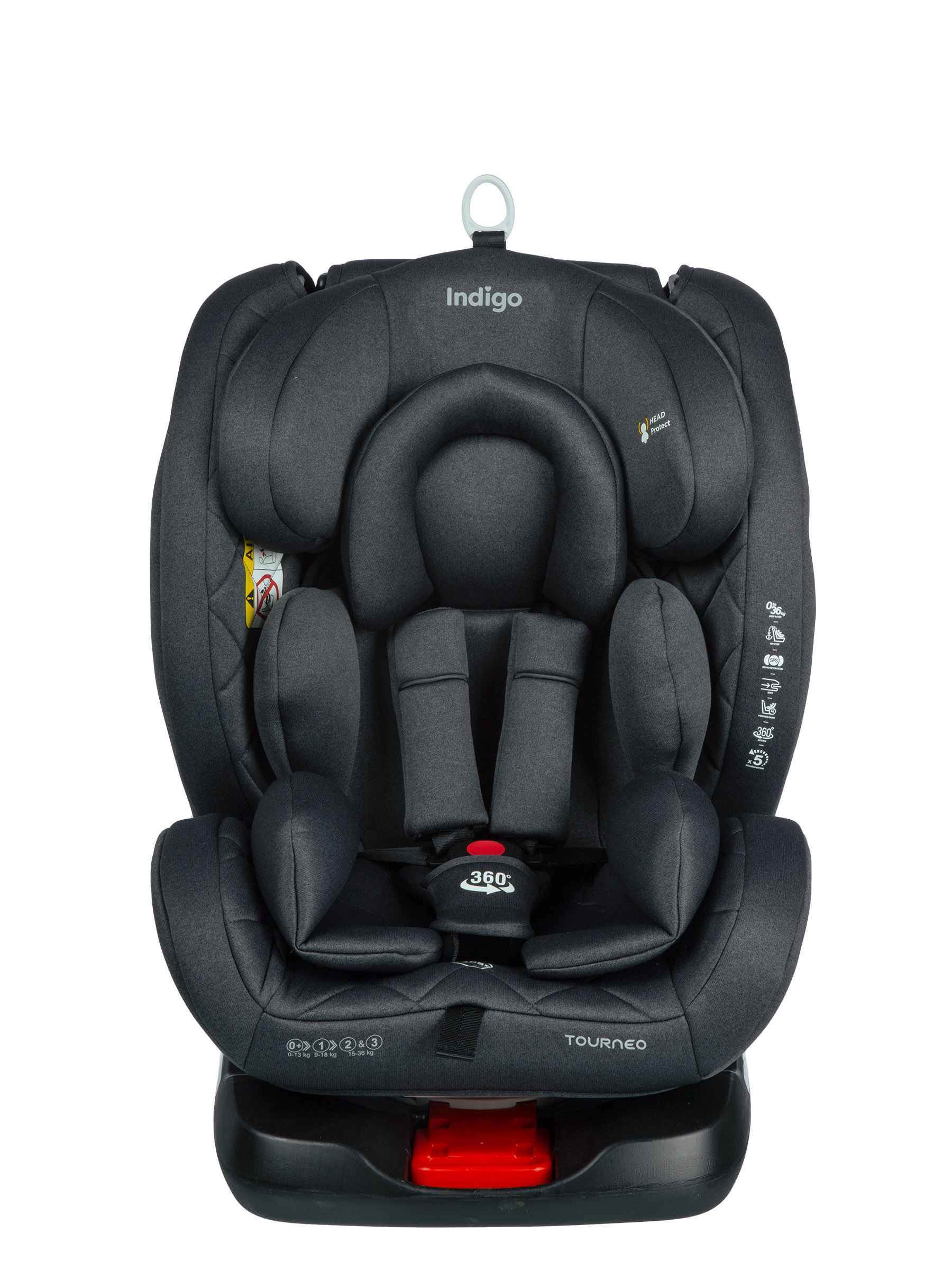 Автокресло Indigo Tourneo Isofix 0+/1/2/3 (0-36 кг) - фото 14