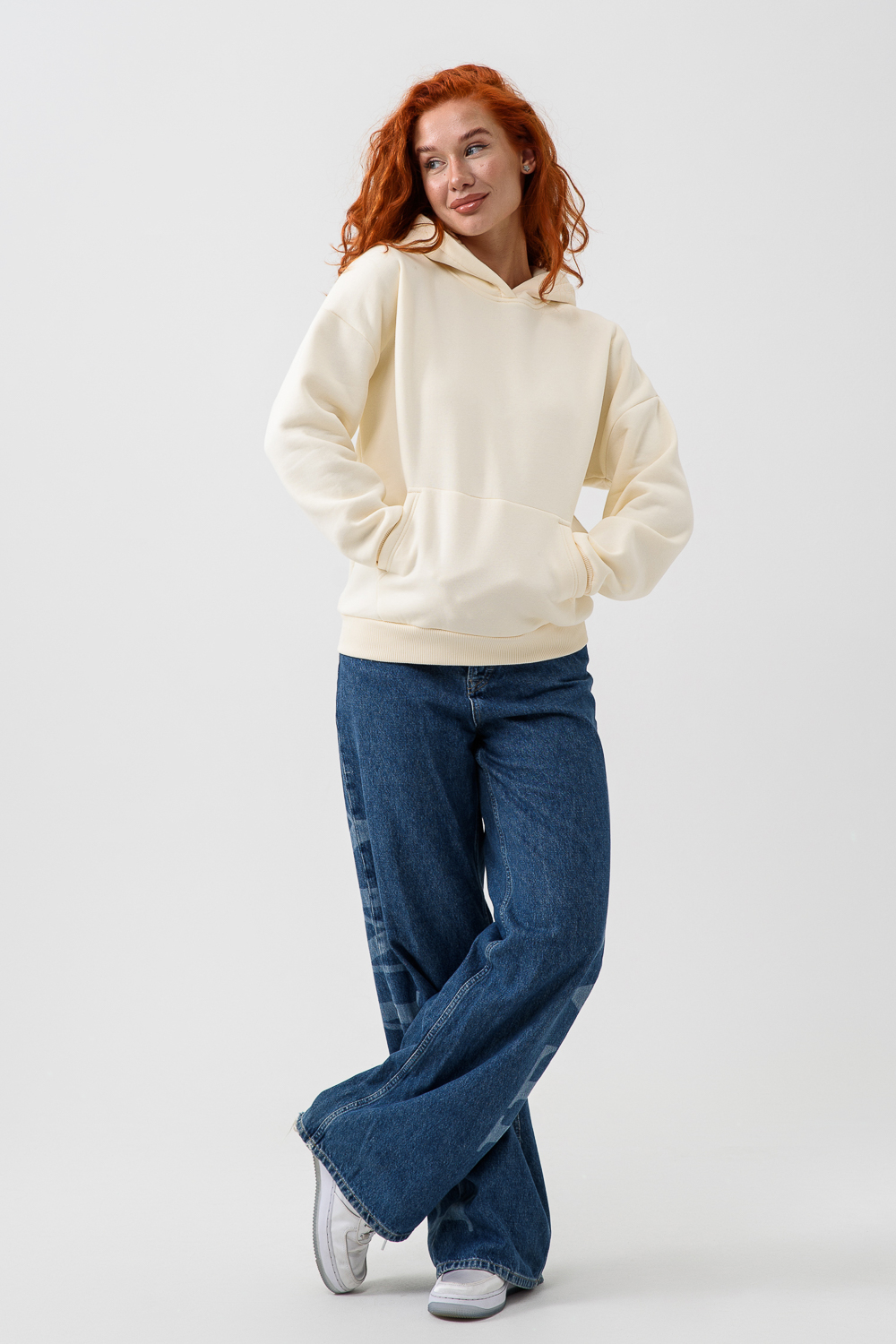 Худи Натали Суслова 14428 молочный - фото 5
