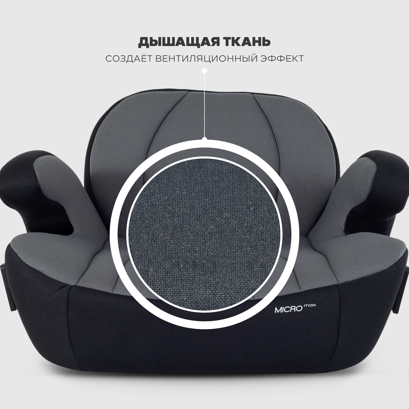 Автокресло Rant Micro max Isofix 3 (22-36 кг) хаки - фото 7