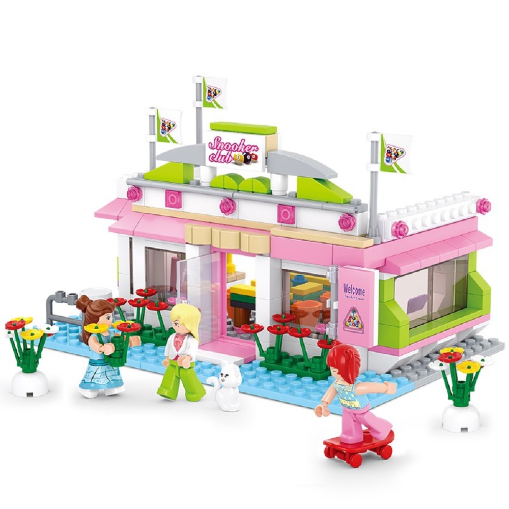 Конструктор SLUBAN Розовая мечта - фото 1