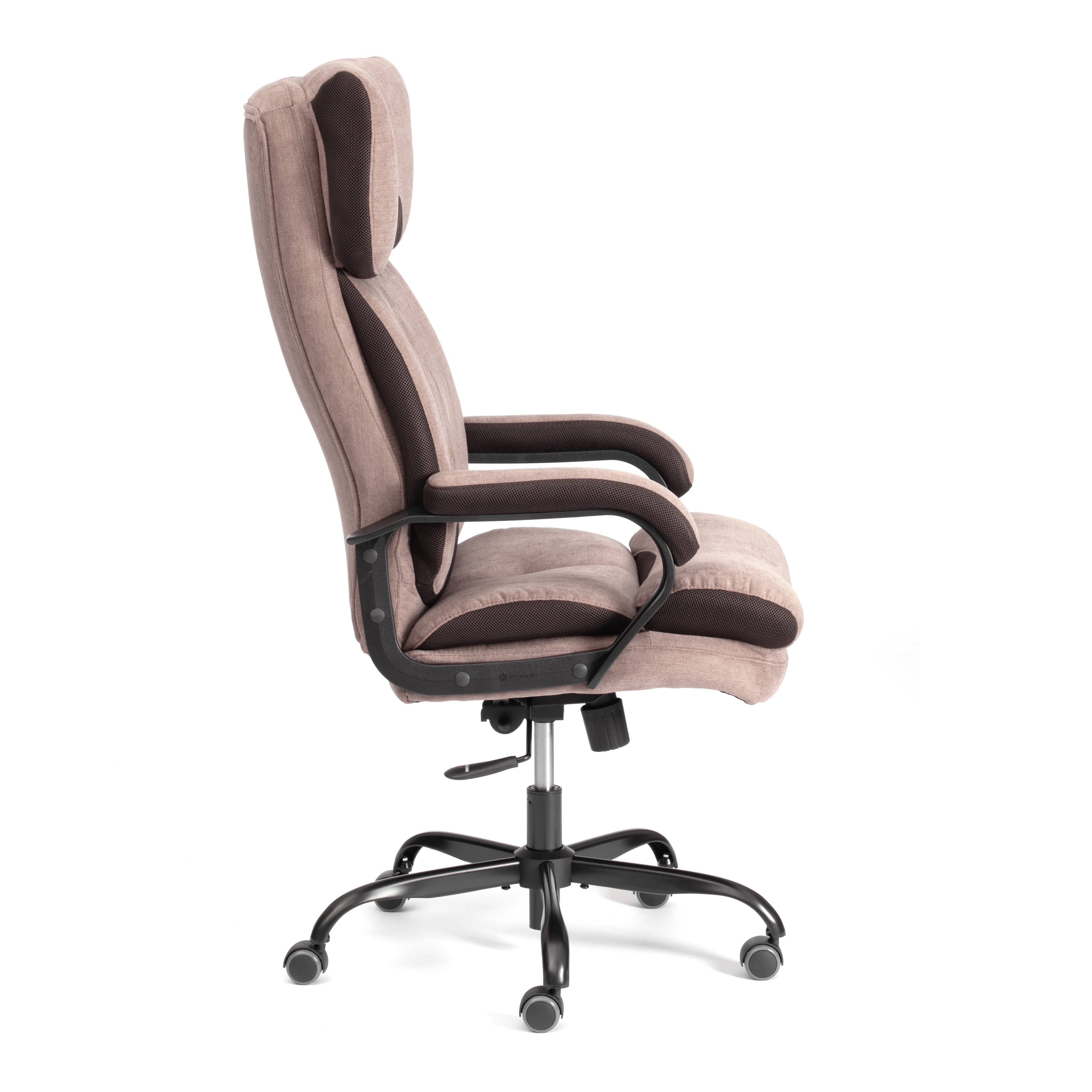 Компьютерное кресло TETCHAIR Дюк МеталБл светло-коричневый - фото 4