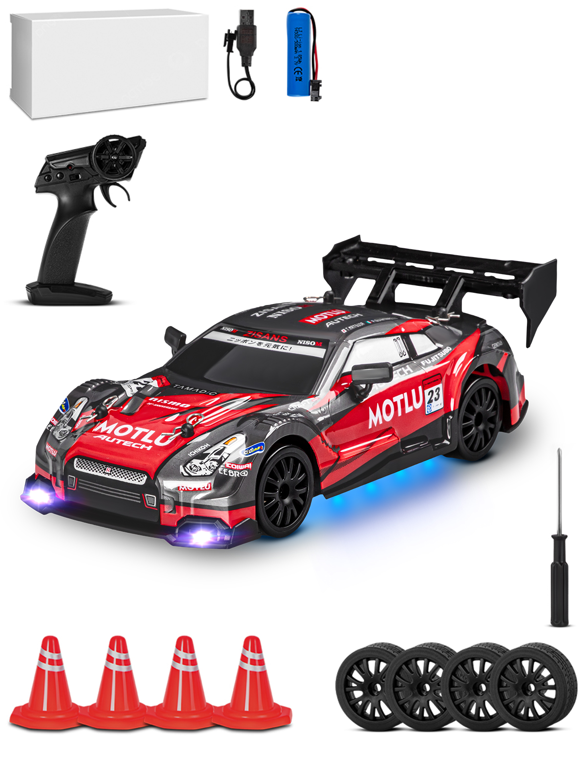 Автомобиль РУ AUTODRIVE 1:24 - фото 9