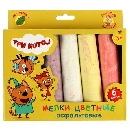 Мел сухой Multiart 6 шт.