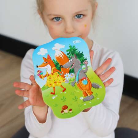 Пазл El BascoKids Теремок мягкий