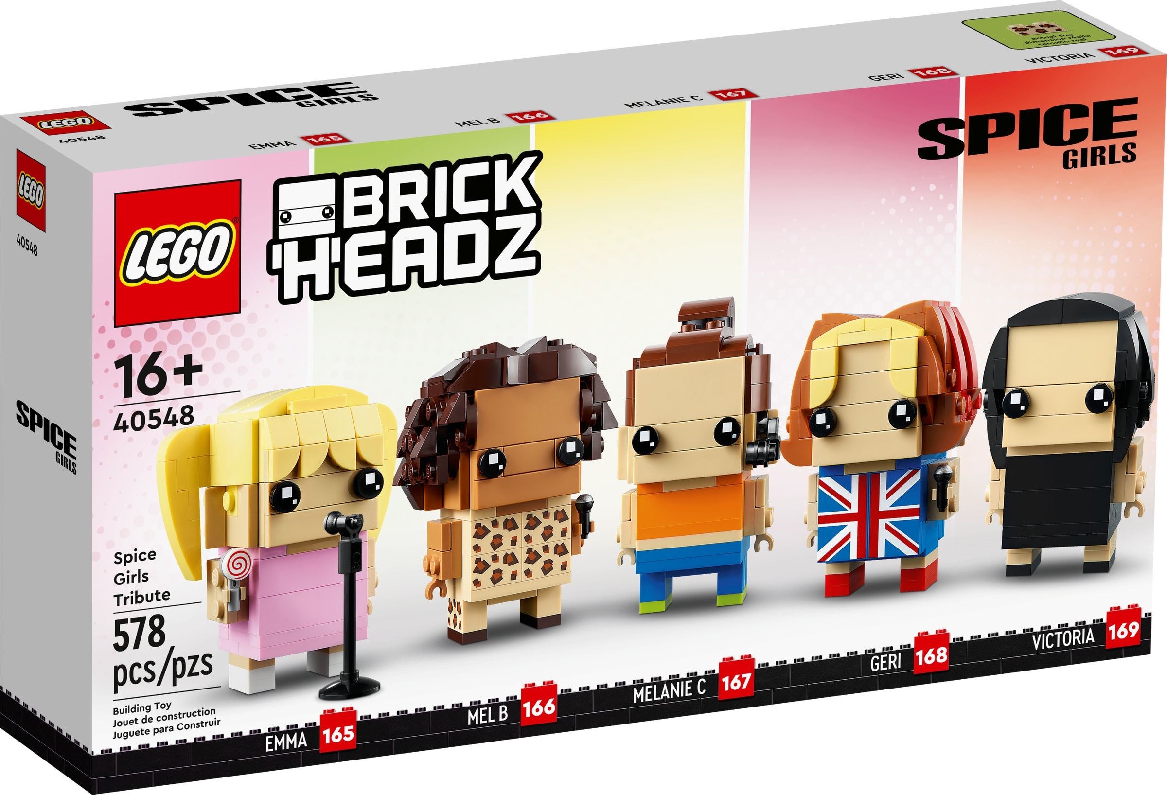 Конструктор LEGO BrickHeadz 40548 578 дет. - фото 1