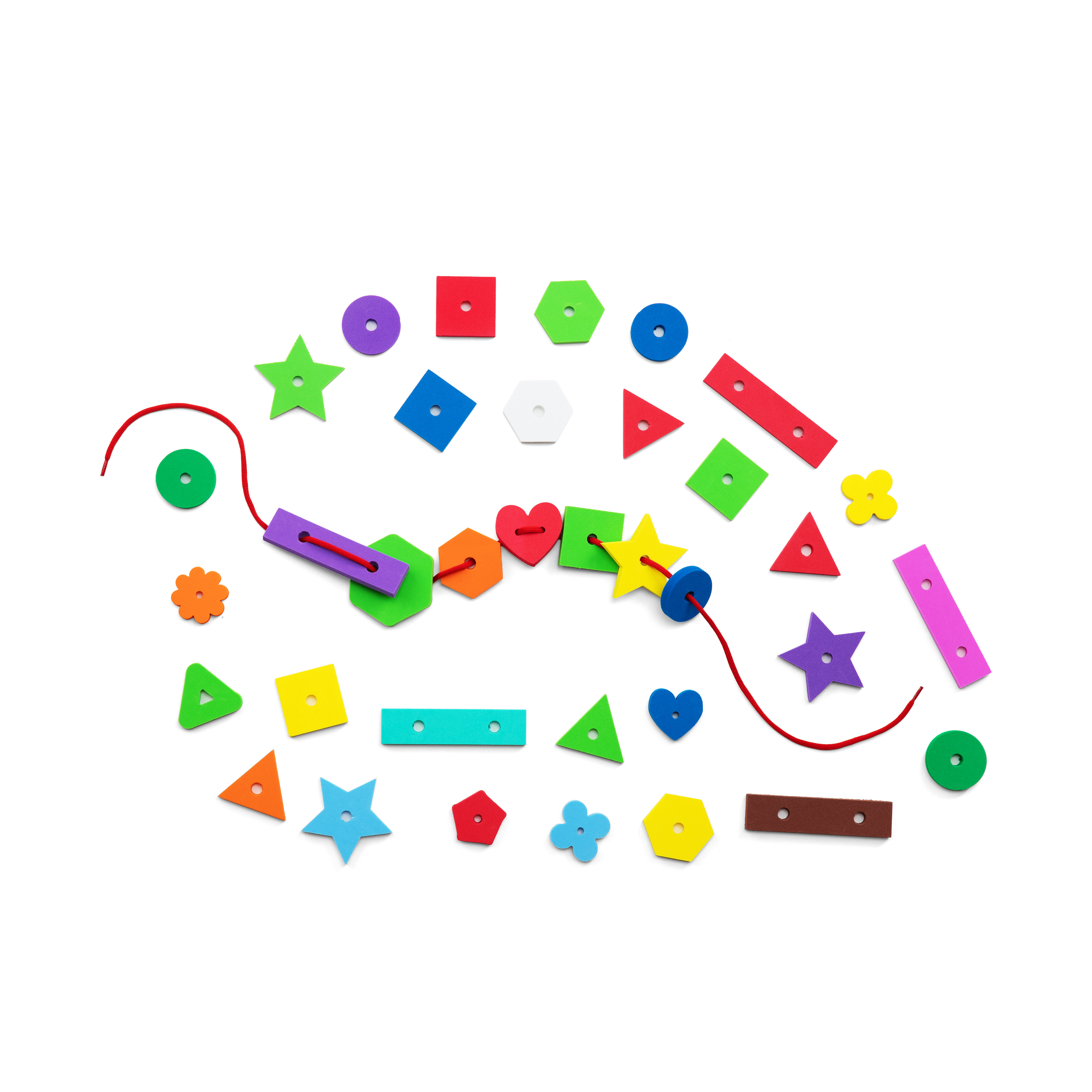 Игрушка ElBascoToys шнуровка Фигуры - фото 1