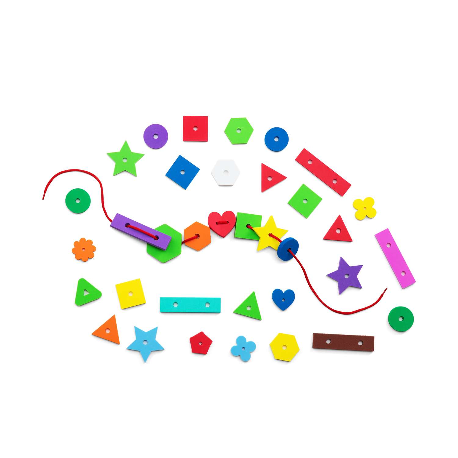 Игрушка ElBascoToys шнуровка Фигуры - фото 1