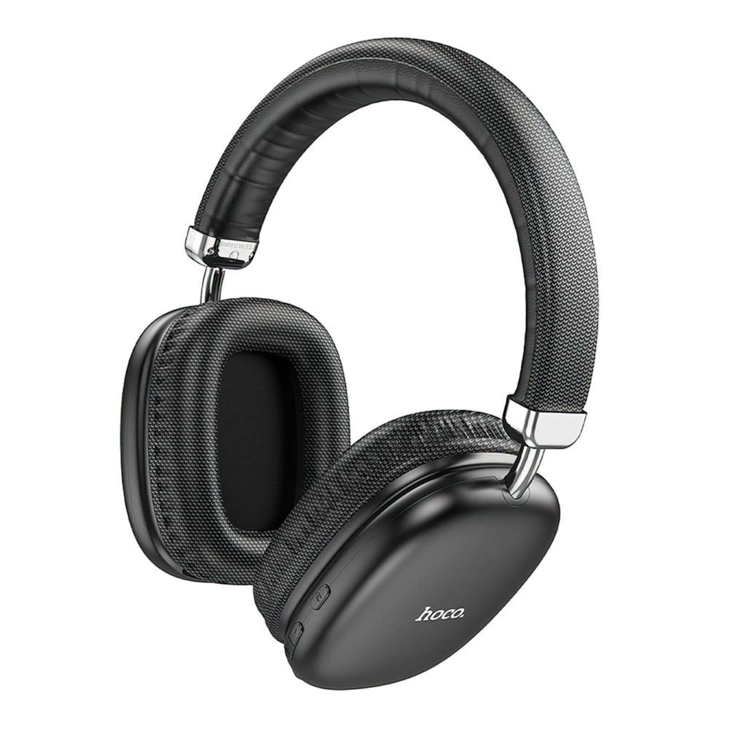 Bluetooth-гарнитура hoco W35 BT 5.3 AUX microSD черный - фото 5