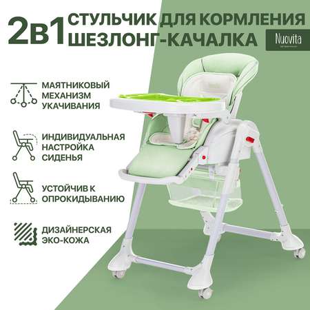 Стульчик для кормления Nuovita Tutela зеленый