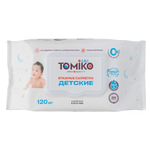 Влажные салфетки Tomiko 120 шт.