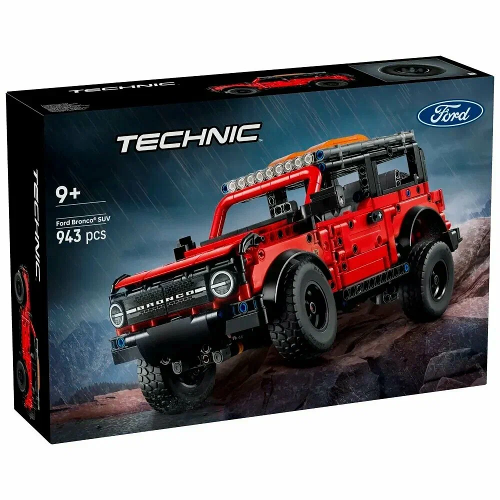 Конструктор LEGO Technic Ford Bronco SUV 943 дет. - фото 8