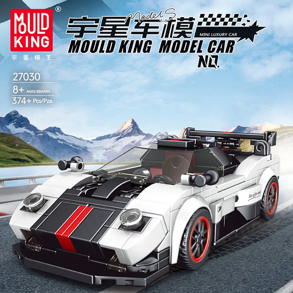 Конструктор Mould King Спорткар Pagani Zonda блочный - фото 2