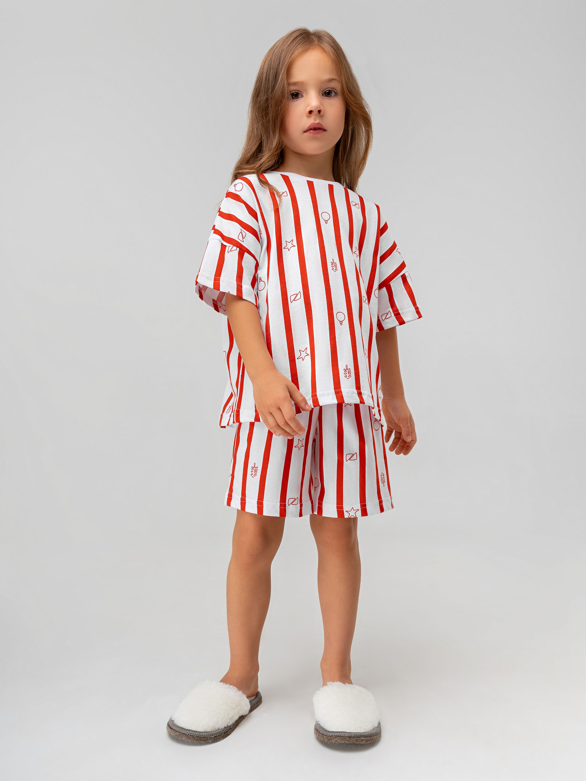 Костюм Bodo 11-641MU_белый (красный) - фото 3