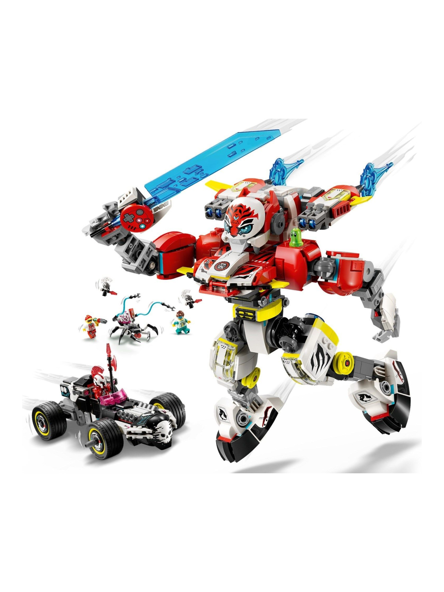 Конструктор LEGO DREAMZzz Робот-тигр и машина Зеро 933 дет. - фото 8
