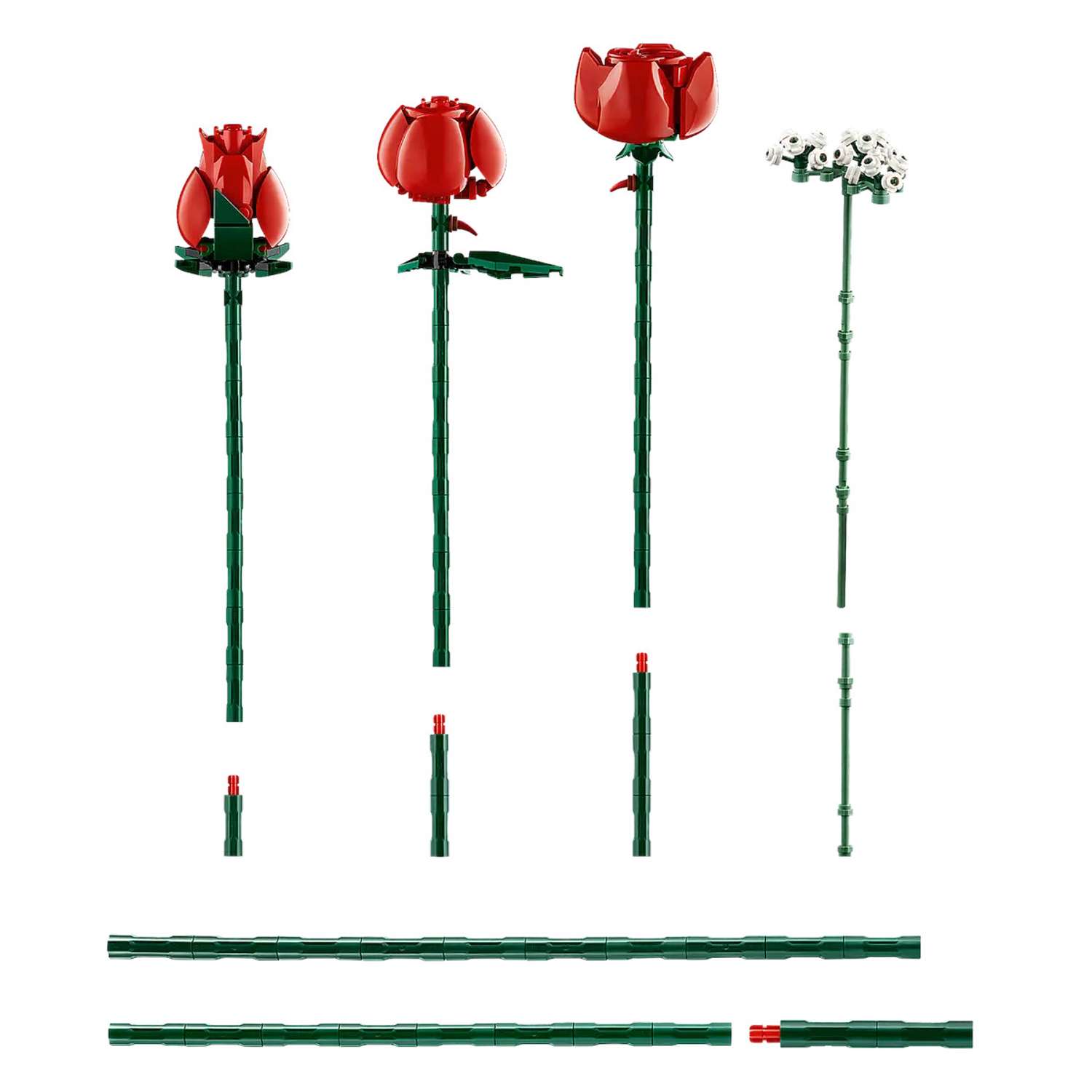 Конструктор LEGO Botanicals Bouquet of Roses 822 дет. - фото 5