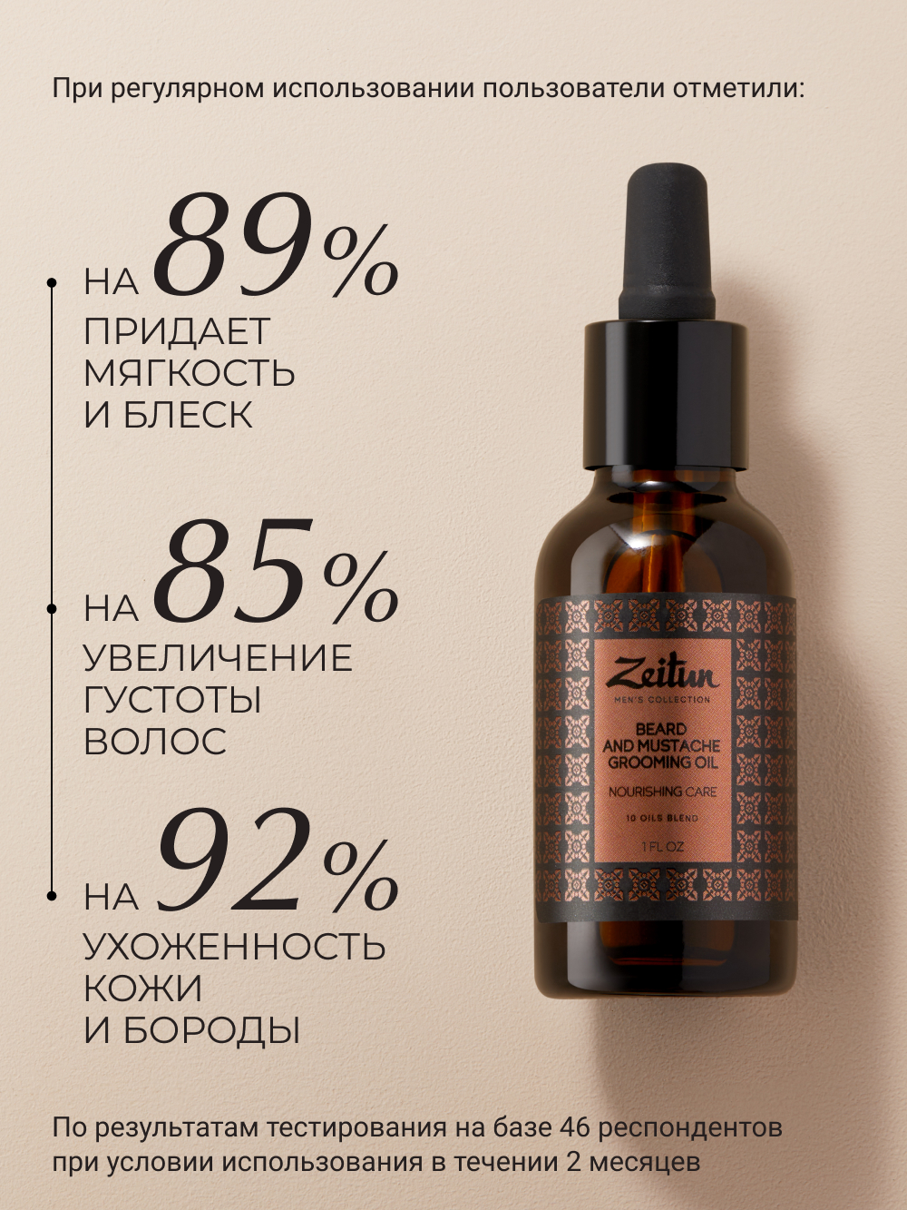 Масло Zeitun для роста бороды и усов 30 мл - фото 3
