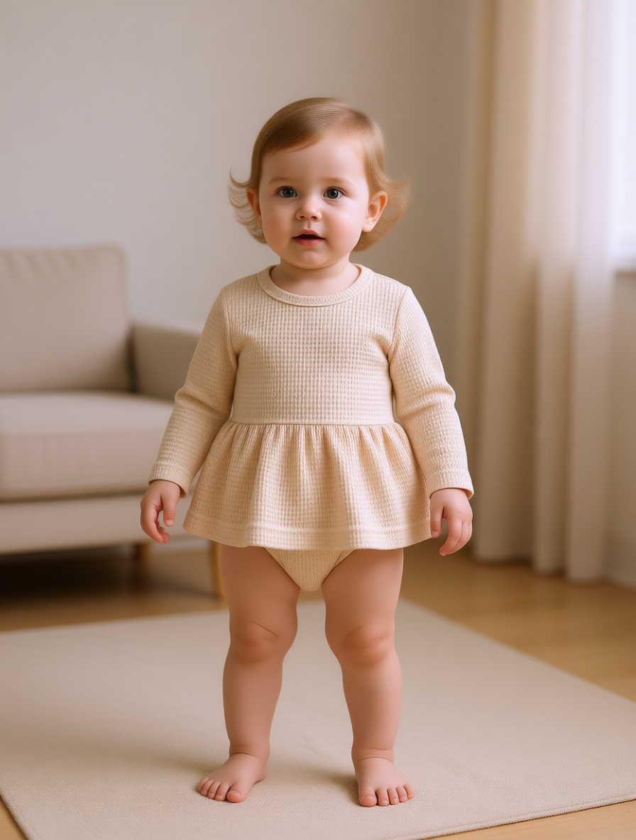 Боди-платье Amelli 290.035.0.0.090беж - фото 1