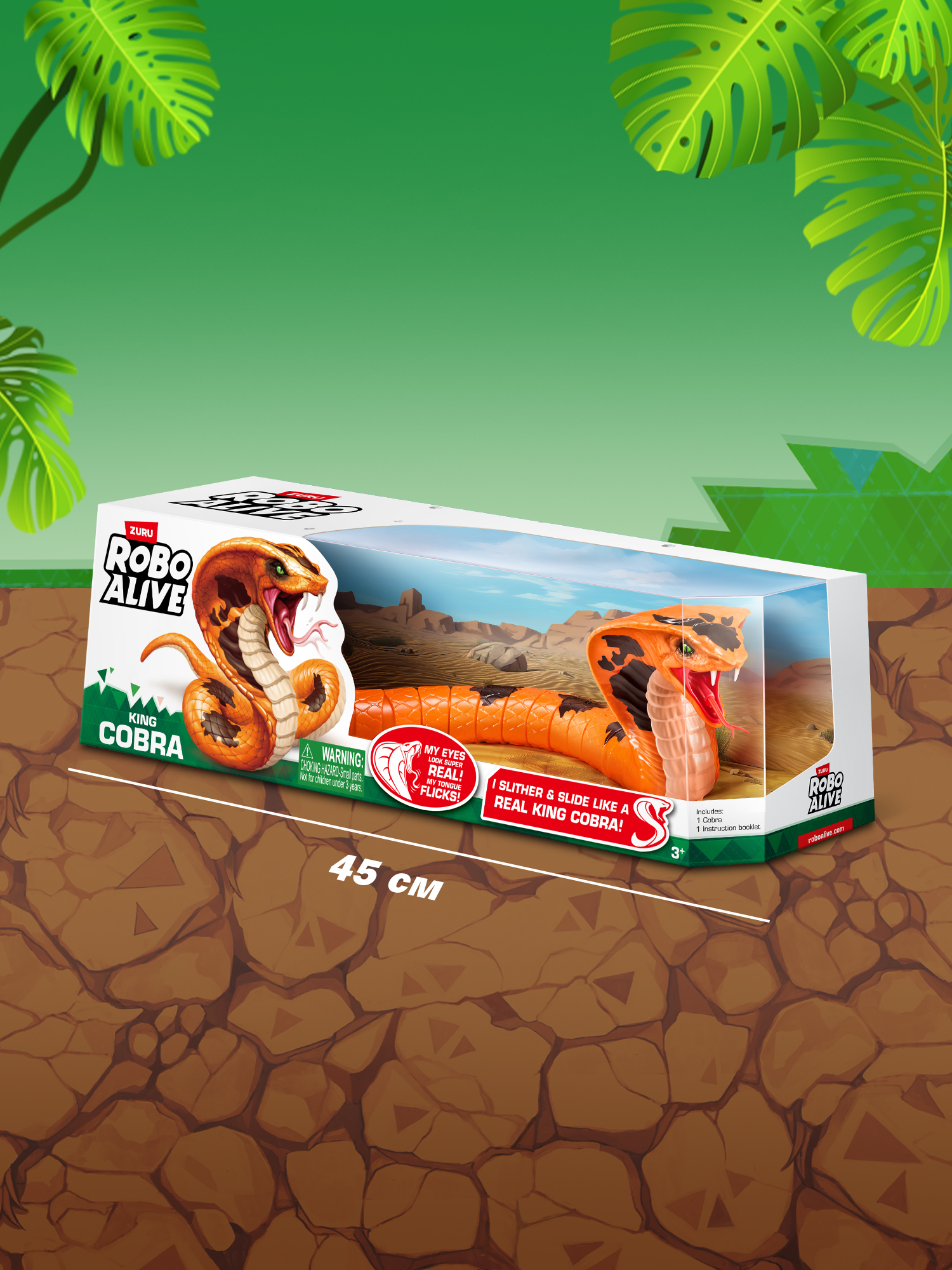 Зверушка РУ Zuru ROBO ALIVE Кобра - фото 3