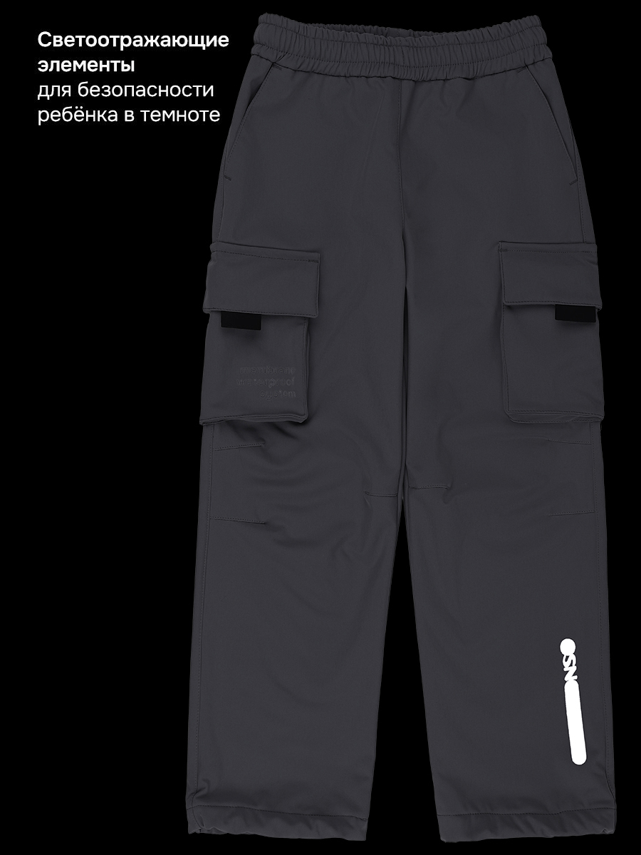 Брюки утепленный NIKASTYLE 2л16326 серый - фото 7