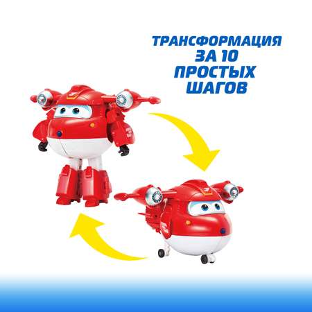 Фигурка Супер Крылья трансформер Джетт и Голден бой