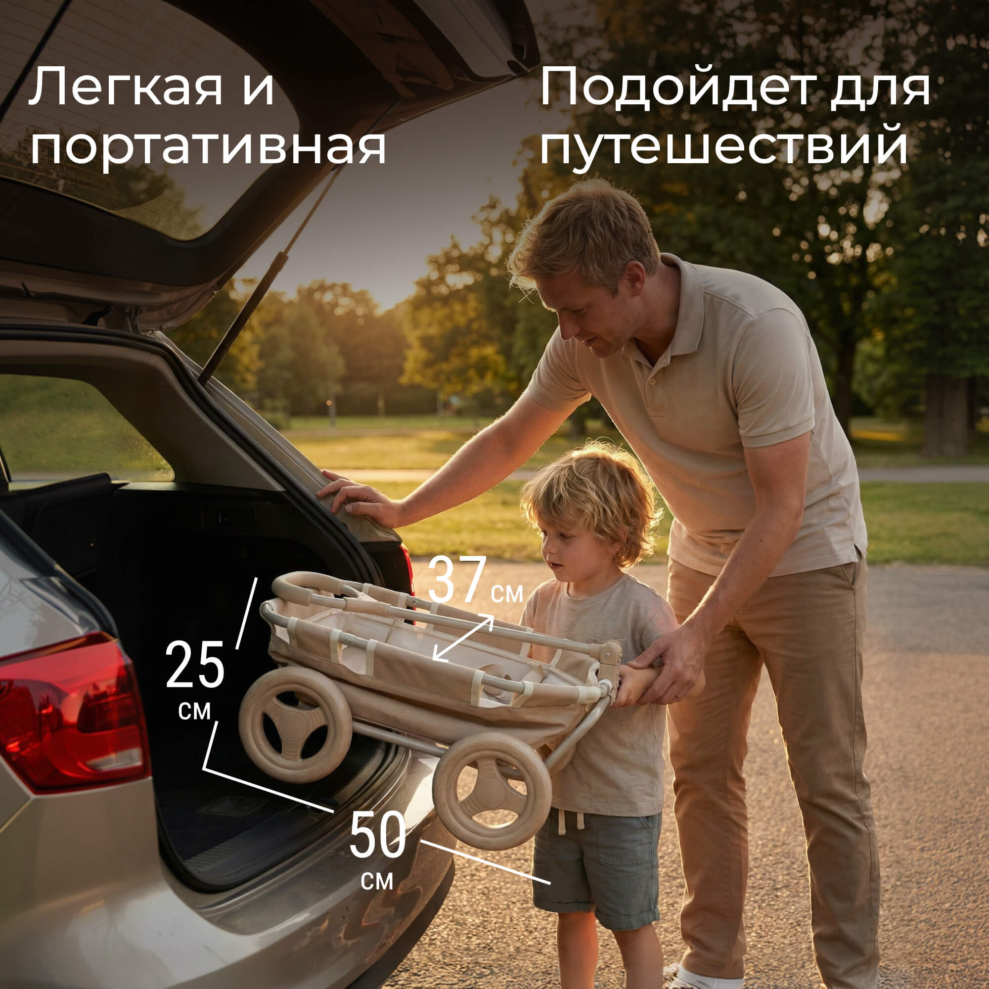 Коляска-люлька для кукол UNIX Kids DOLLCARTCL - фото 7
