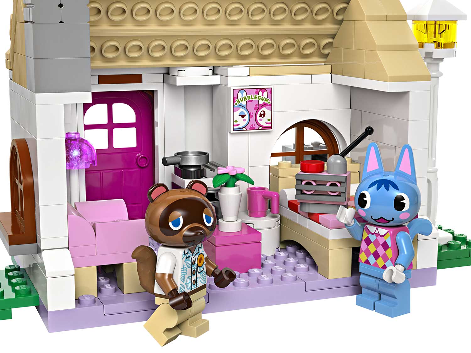 Конструктор LEGO Animal Crossing Уголок Нука и дом Рози 535 дет. - фото 11