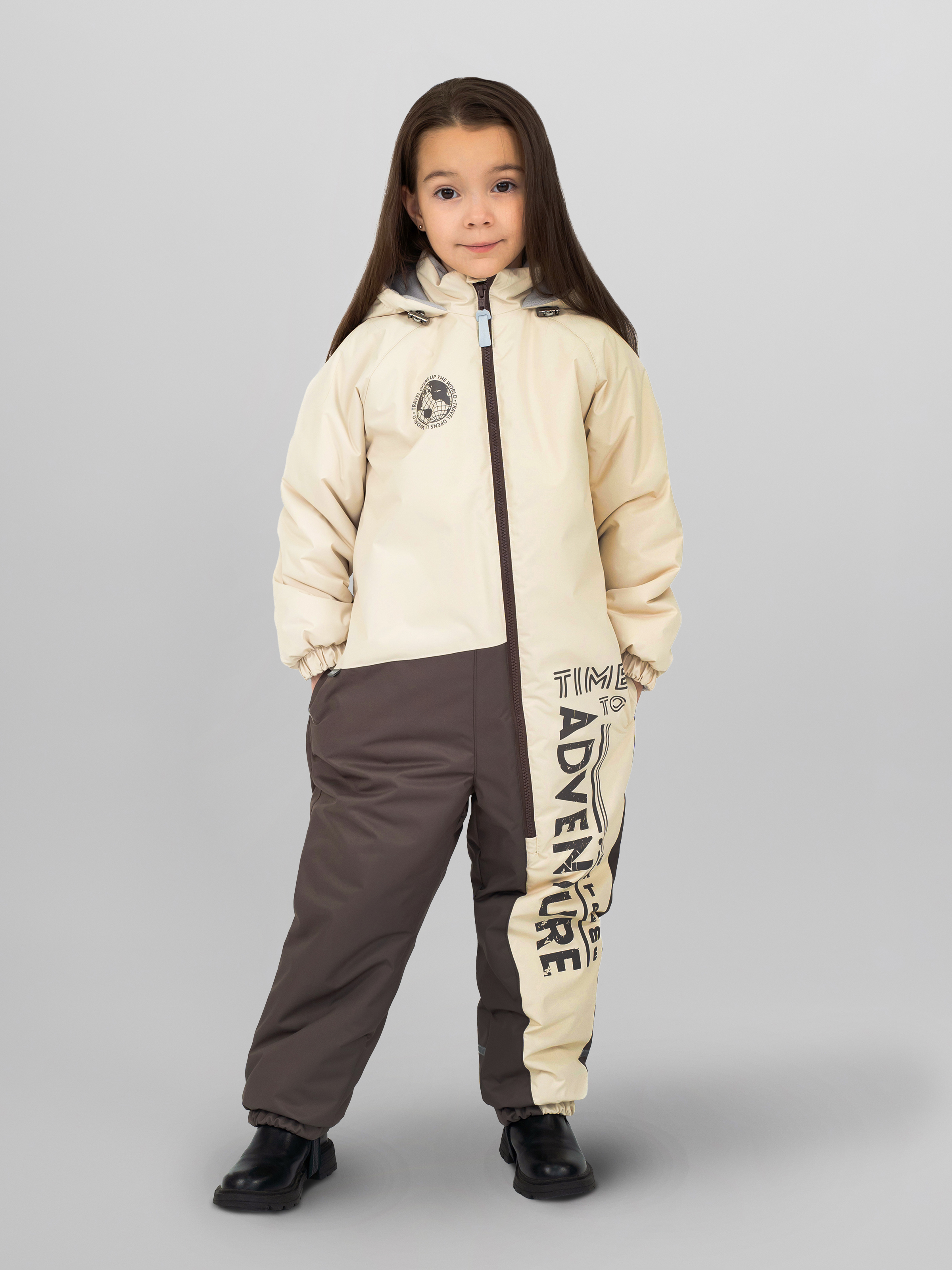 Комбинезон Arctic kids 30-038 капучино - фото 1