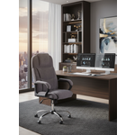 Компьютерное кресло TETCHAIR флок серый