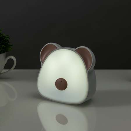 Ночник RISALUX сенсорный «Мишка» LED USB
