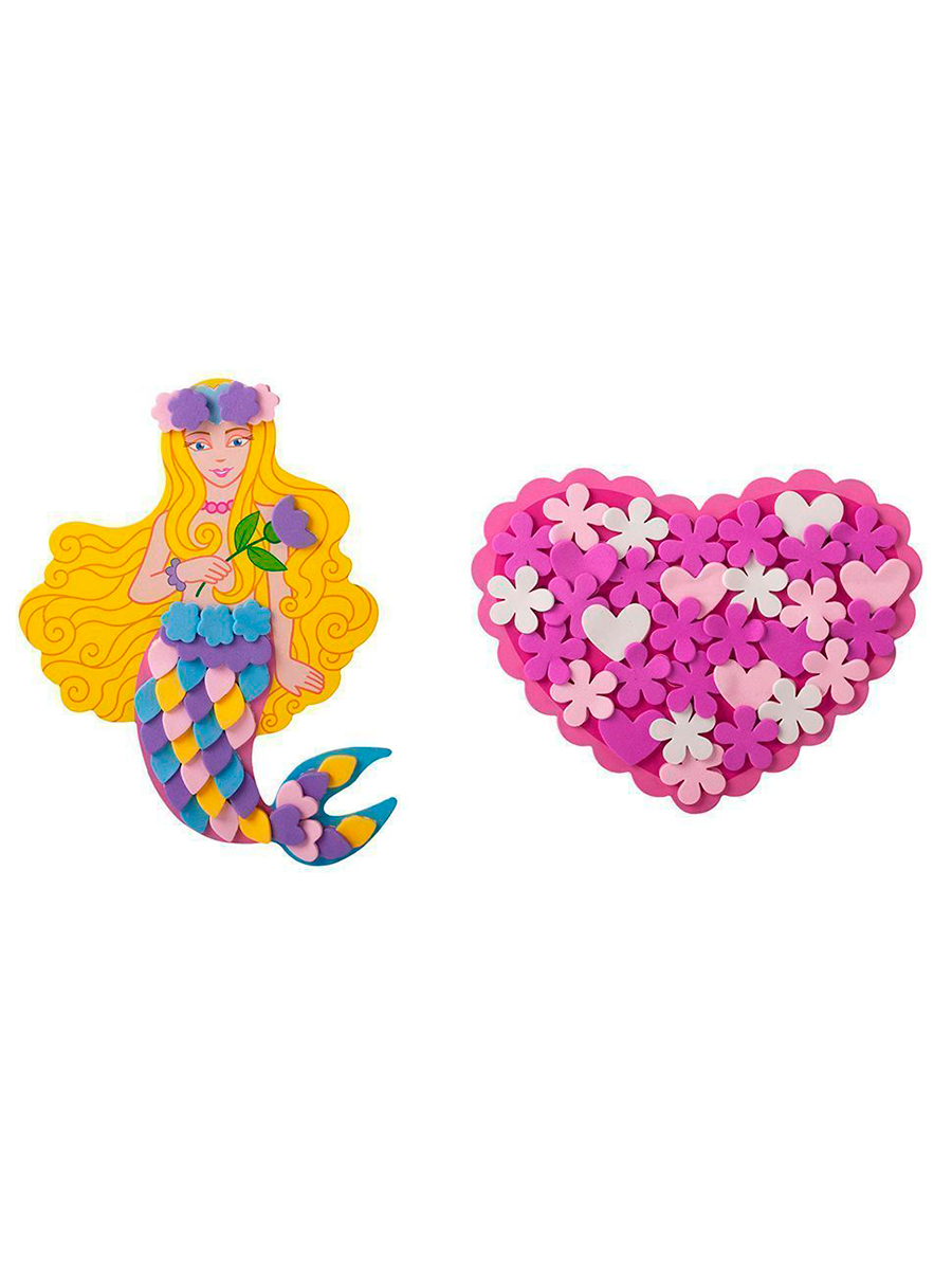 Набор для творчества Дрофа-Медиа аппликация Сердечко Русалка - фото 5