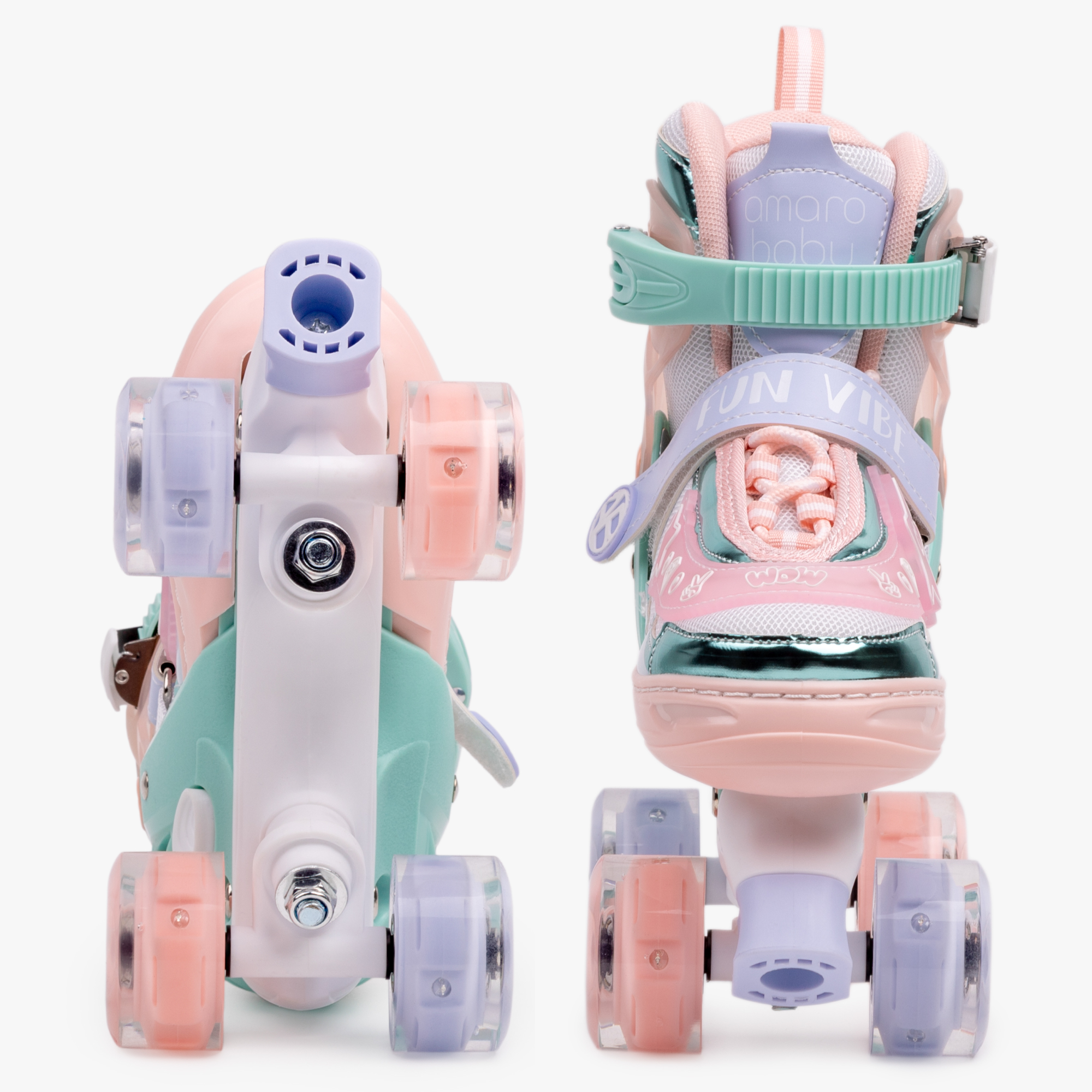 Роликовые коньки Amarobaby L 34-37 - фото 21