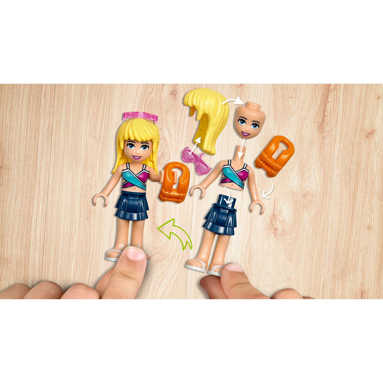 Конструктор LEGO Friends Курорт Хартлейк-Сити блочный - фото 6