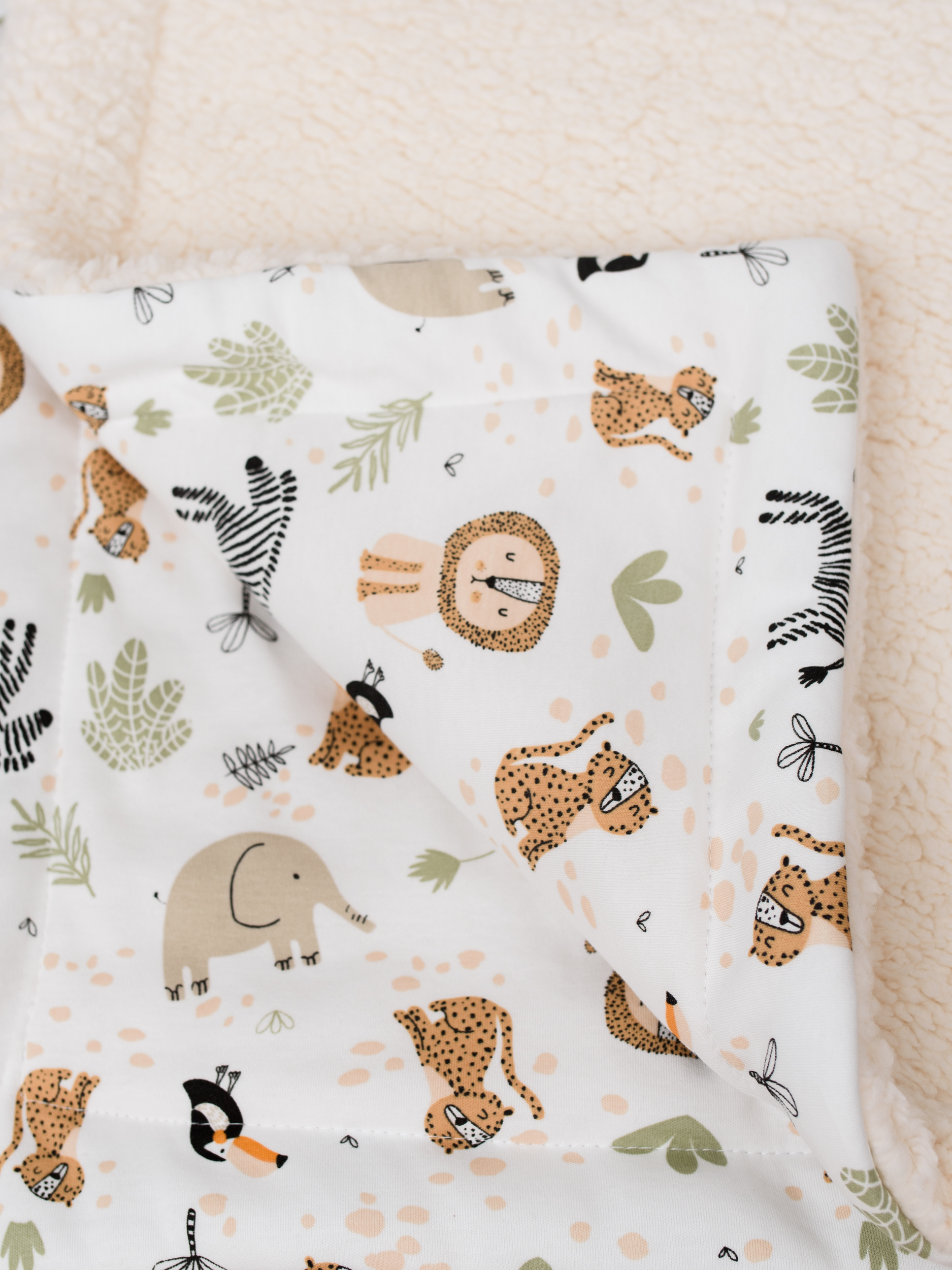 Плед Timpuh 85 x 90 см плюш - фото 3