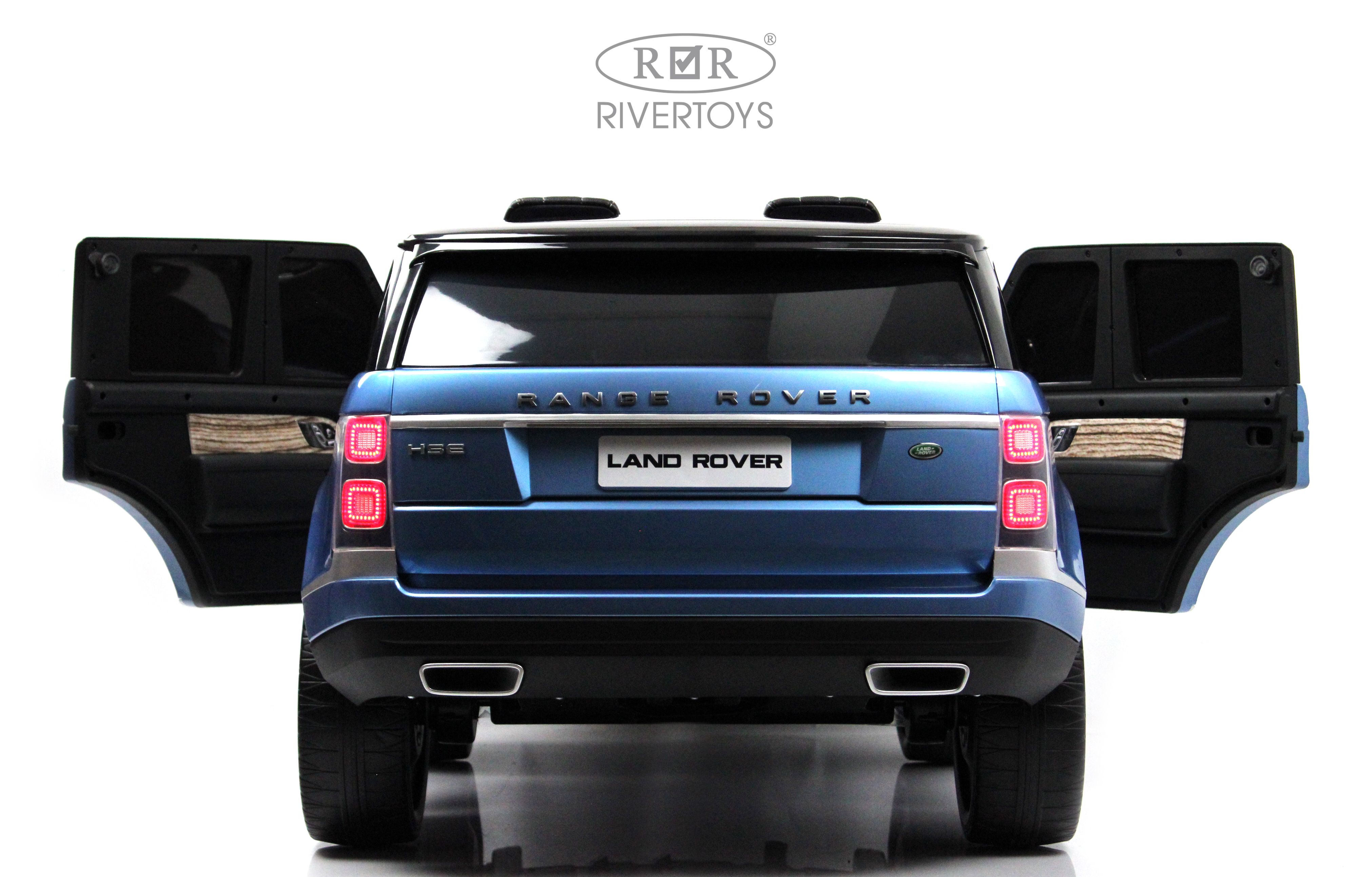 Электромобиль RIVERTOYS Land Rover Y222YY-BLUE-GLANEC С пультом ДУ - фото 9
