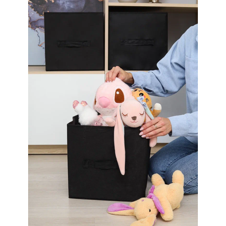 Коробки для хранения 3 шт Eve Store Korob-черный
