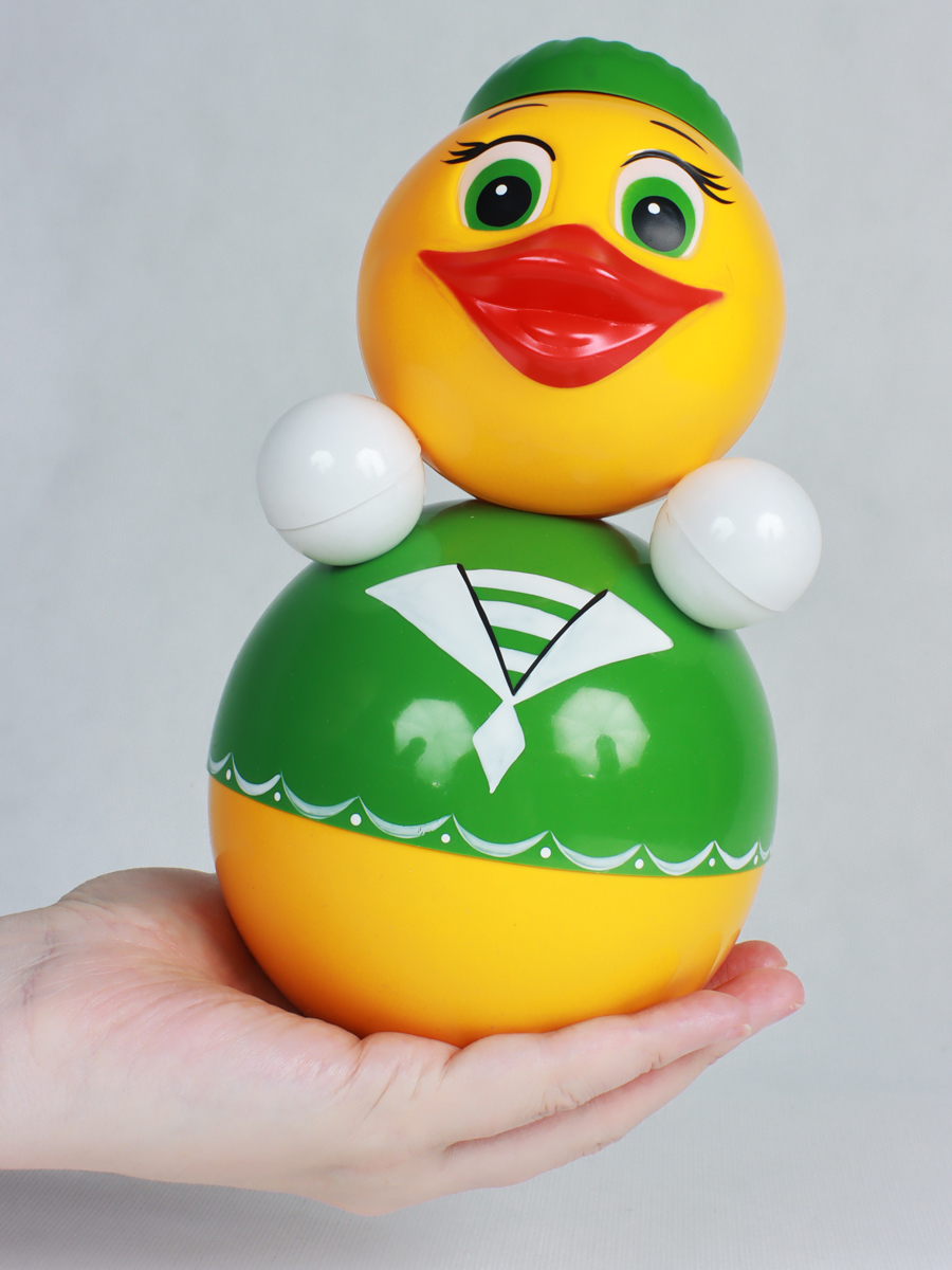 Игрушка Котовские неваляшки неваляшка Утенок - фото 9