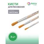 Кисть Astra Craft 3 шт. (синтетика)