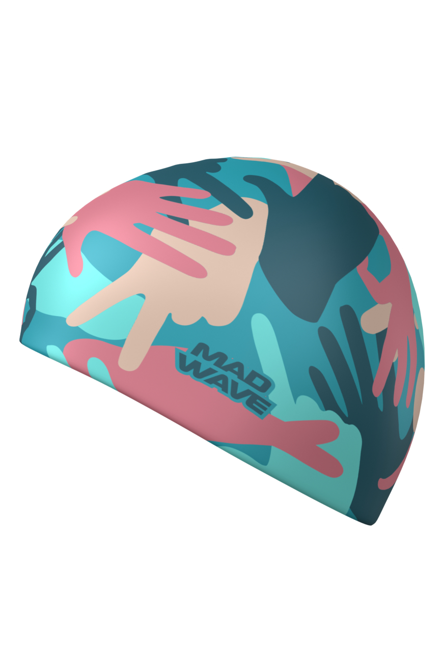 Шапочка в бассейн Mad Wave Hands - фото 3