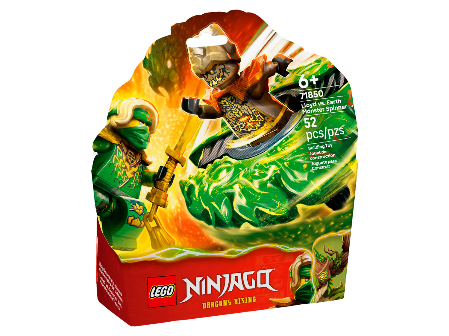 Конструктор LEGO NINJAGO Спиннер Ллойд 52 дет. - фото 2