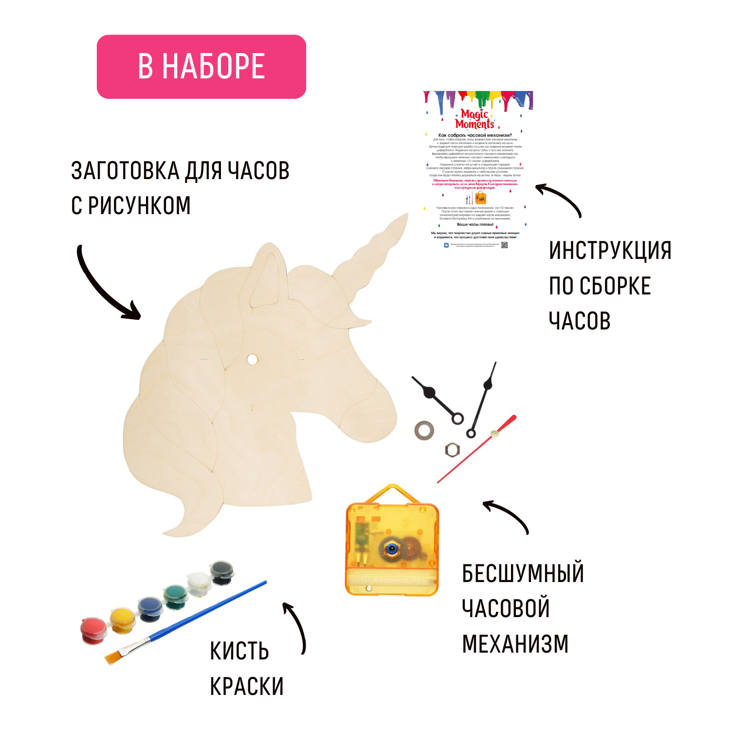 Набор для творчества Magic Moments роспись красками - фото 4