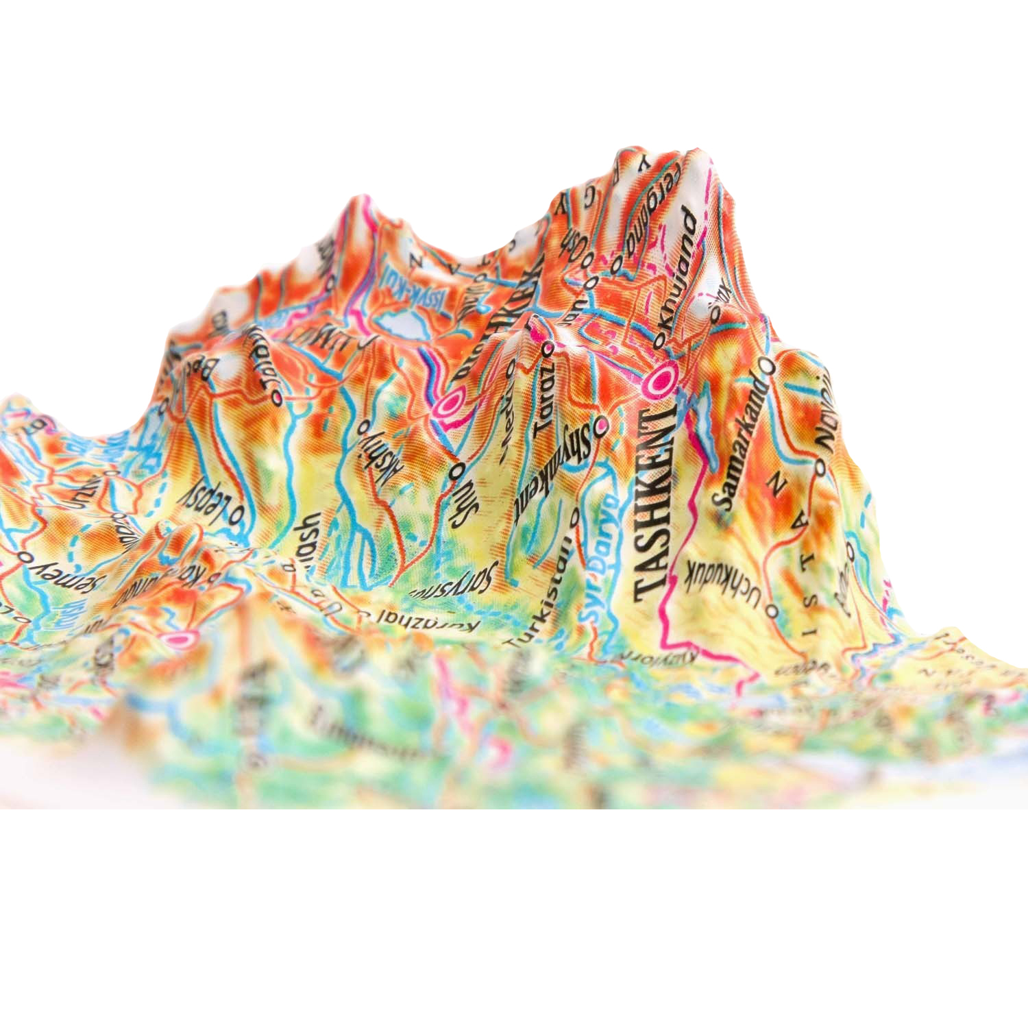 3D карта Testplay Казахстан Mini магнит - фото 5